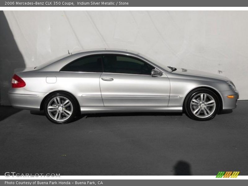 Iridium Silver Metallic / Stone 2006 Mercedes-Benz CLK 350 Coupe