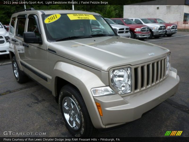 Light Sandstone Metallic / Pastel Pebble Beige 2011 Jeep Liberty Sport 4x4