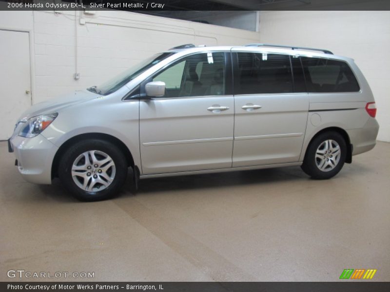 Silver Pearl Metallic / Gray 2006 Honda Odyssey EX-L