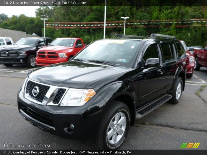 Super Black / Graphite 2012 Nissan Pathfinder S 4x4