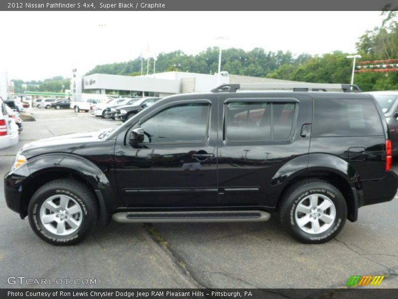 Super Black / Graphite 2012 Nissan Pathfinder S 4x4