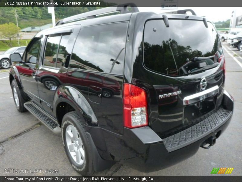 Super Black / Graphite 2012 Nissan Pathfinder S 4x4