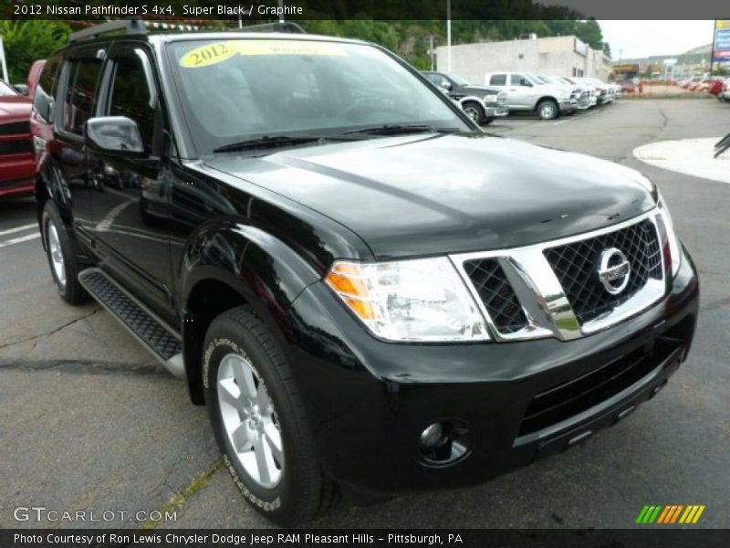 Super Black / Graphite 2012 Nissan Pathfinder S 4x4