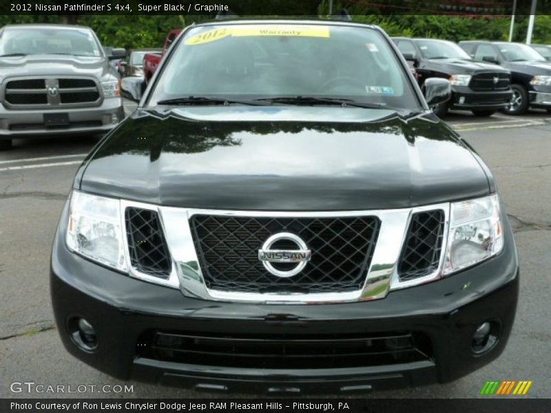 Super Black / Graphite 2012 Nissan Pathfinder S 4x4