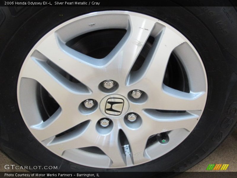 Silver Pearl Metallic / Gray 2006 Honda Odyssey EX-L