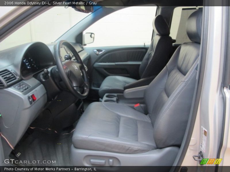 Silver Pearl Metallic / Gray 2006 Honda Odyssey EX-L