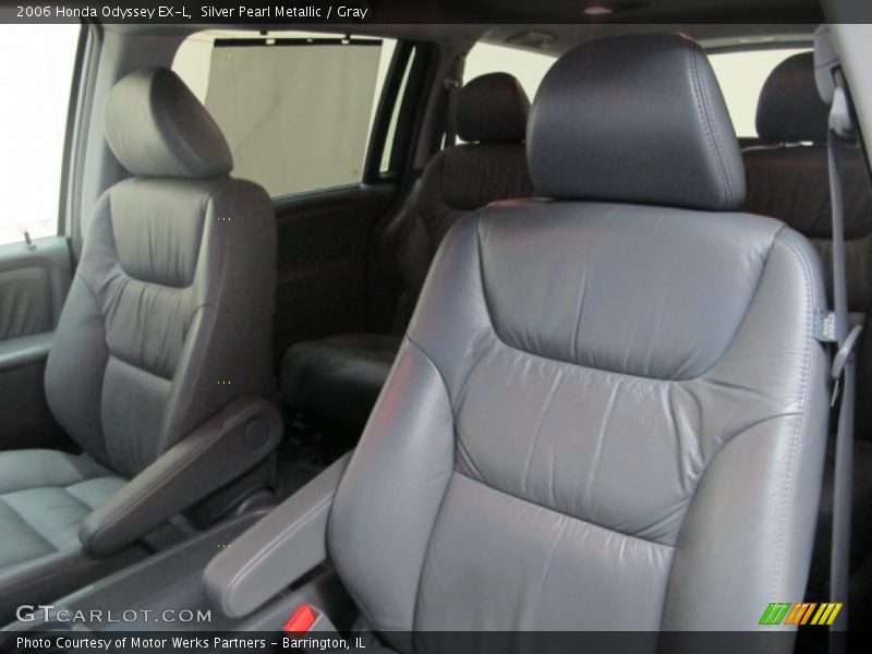 Silver Pearl Metallic / Gray 2006 Honda Odyssey EX-L