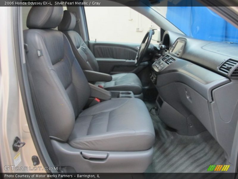 Silver Pearl Metallic / Gray 2006 Honda Odyssey EX-L