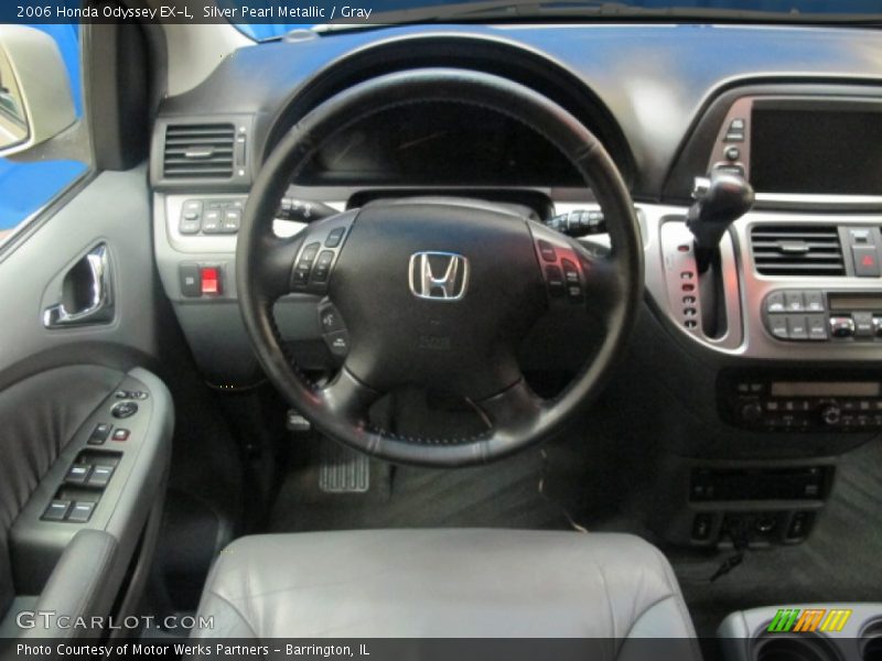 Silver Pearl Metallic / Gray 2006 Honda Odyssey EX-L