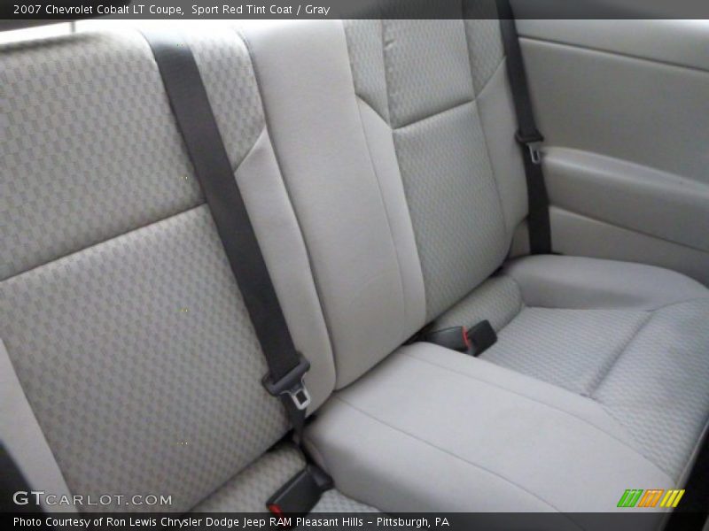 Sport Red Tint Coat / Gray 2007 Chevrolet Cobalt LT Coupe