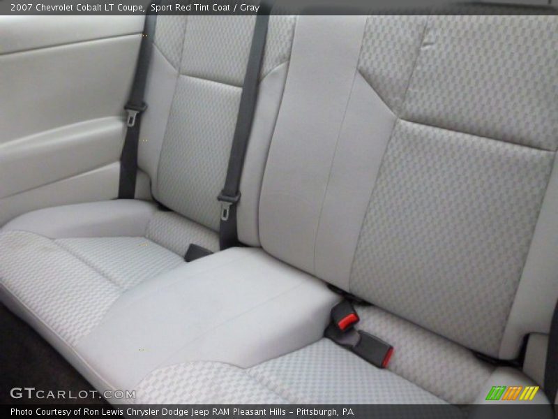 Sport Red Tint Coat / Gray 2007 Chevrolet Cobalt LT Coupe