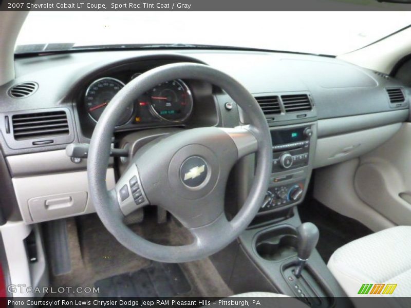 Dashboard of 2007 Cobalt LT Coupe
