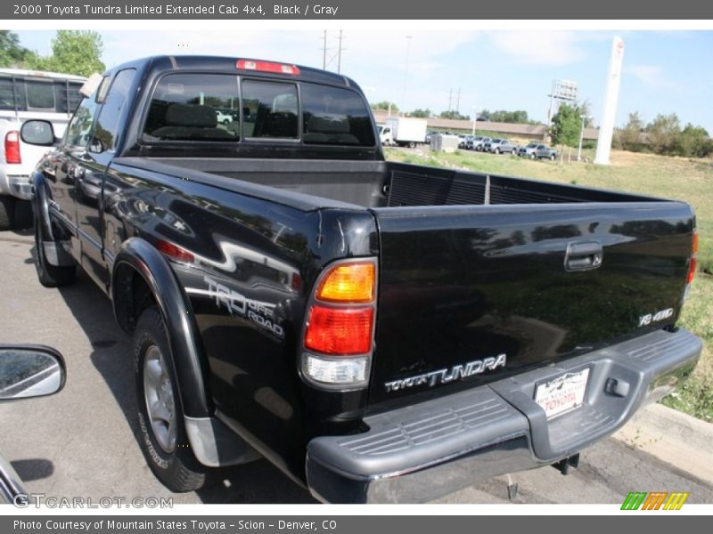 Black / Gray 2000 Toyota Tundra Limited Extended Cab 4x4