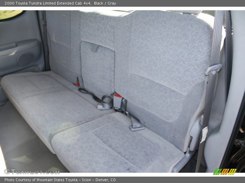 Black / Gray 2000 Toyota Tundra Limited Extended Cab 4x4