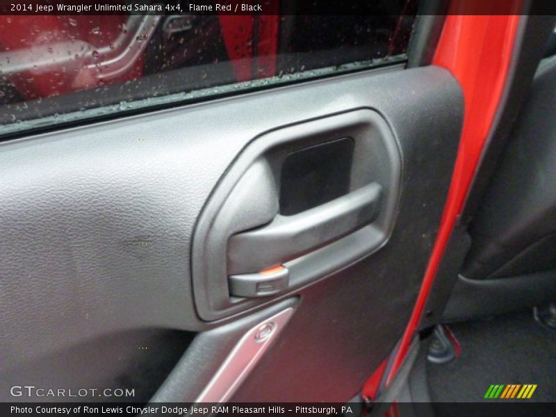 Flame Red / Black 2014 Jeep Wrangler Unlimited Sahara 4x4