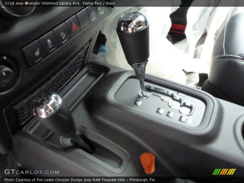  2014 Wrangler Unlimited Sahara 4x4 5 Speed Automatic Shifter