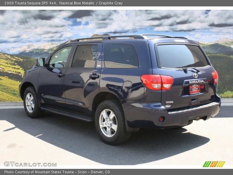 Nautical Blue Metallic / Graphite Gray 2009 Toyota Sequoia SR5 4x4