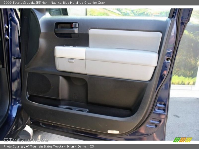 Nautical Blue Metallic / Graphite Gray 2009 Toyota Sequoia SR5 4x4