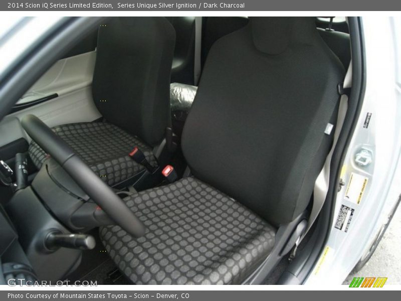 Front Seat of 2014 iQ Series Limited Edition