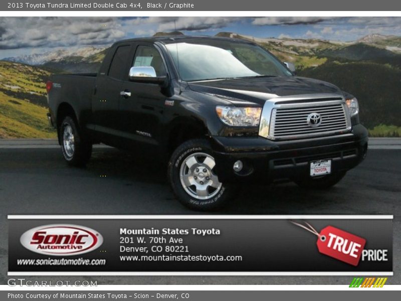 Black / Graphite 2013 Toyota Tundra Limited Double Cab 4x4