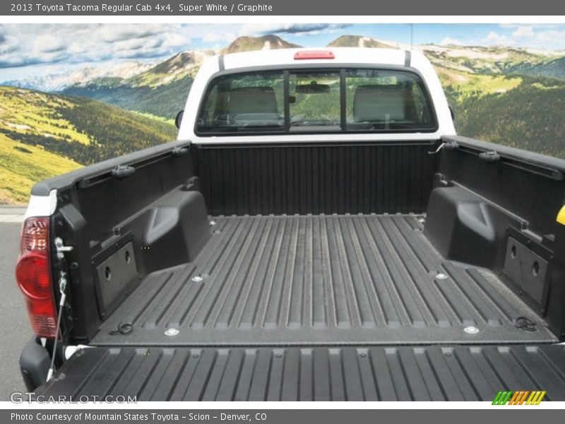 Super White / Graphite 2013 Toyota Tacoma Regular Cab 4x4