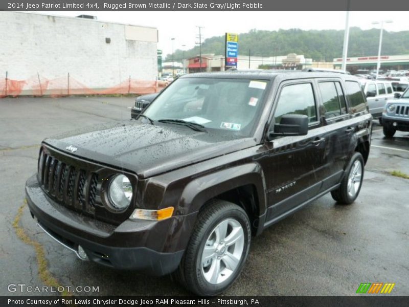 Rugged Brown Metallic / Dark Slate Gray/Light Pebble 2014 Jeep Patriot Limited 4x4