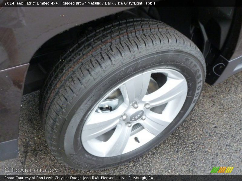 Rugged Brown Metallic / Dark Slate Gray/Light Pebble 2014 Jeep Patriot Limited 4x4