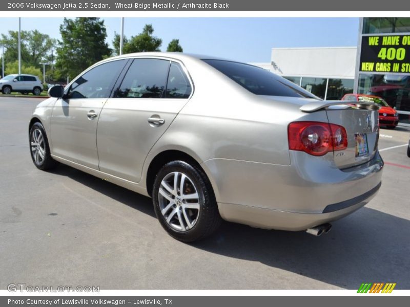 Wheat Beige Metallic / Anthracite Black 2006 Volkswagen Jetta 2.5 Sedan