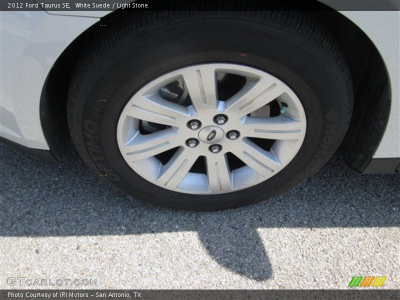 White Suede / Light Stone 2012 Ford Taurus SE