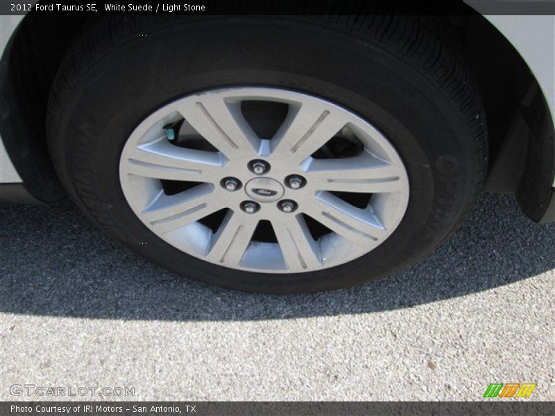 White Suede / Light Stone 2012 Ford Taurus SE