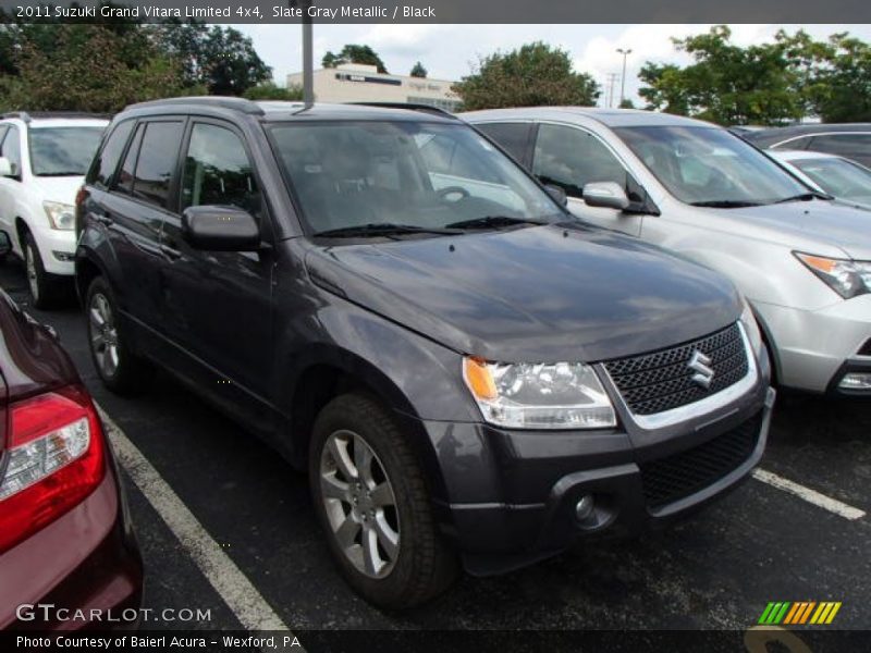 Slate Gray Metallic / Black 2011 Suzuki Grand Vitara Limited 4x4