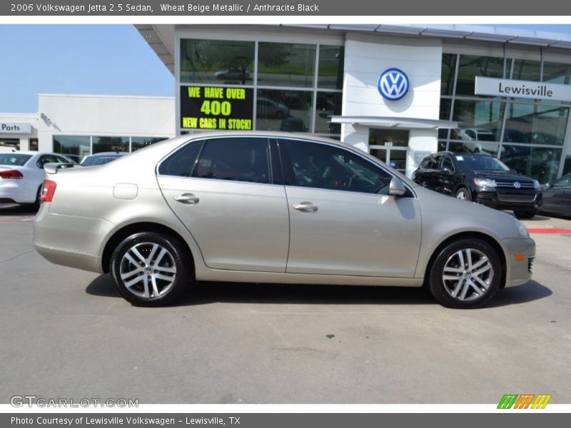 Wheat Beige Metallic / Anthracite Black 2006 Volkswagen Jetta 2.5 Sedan