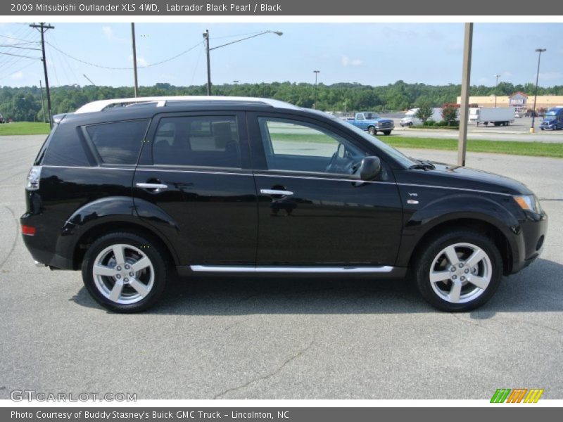 Labrador Black Pearl / Black 2009 Mitsubishi Outlander XLS 4WD