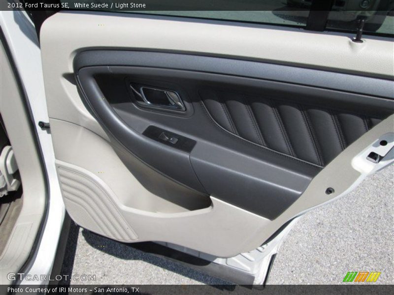 White Suede / Light Stone 2012 Ford Taurus SE