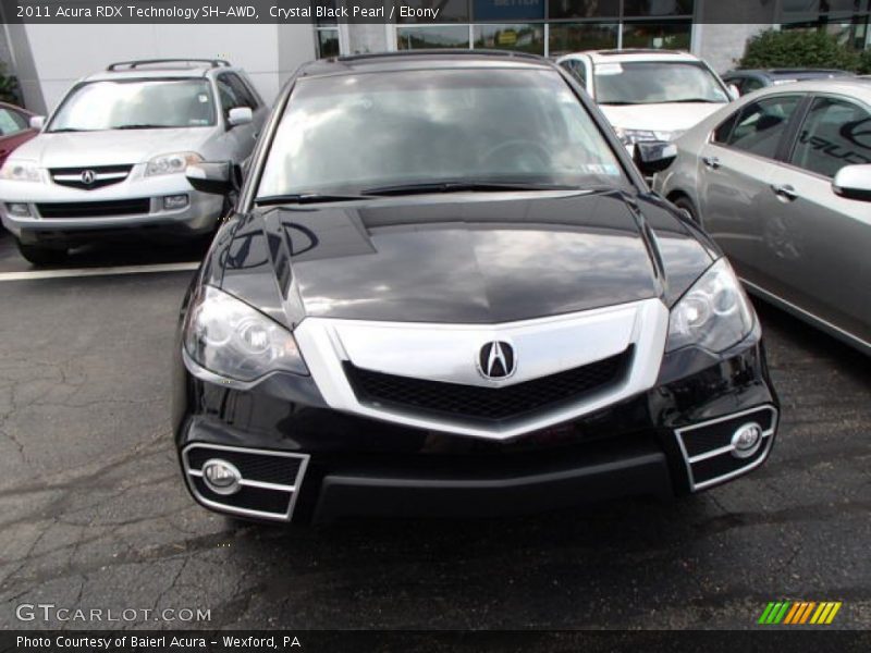 Crystal Black Pearl / Ebony 2011 Acura RDX Technology SH-AWD