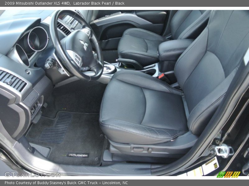 Labrador Black Pearl / Black 2009 Mitsubishi Outlander XLS 4WD