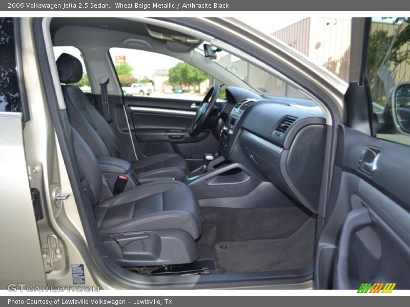 Wheat Beige Metallic / Anthracite Black 2006 Volkswagen Jetta 2.5 Sedan