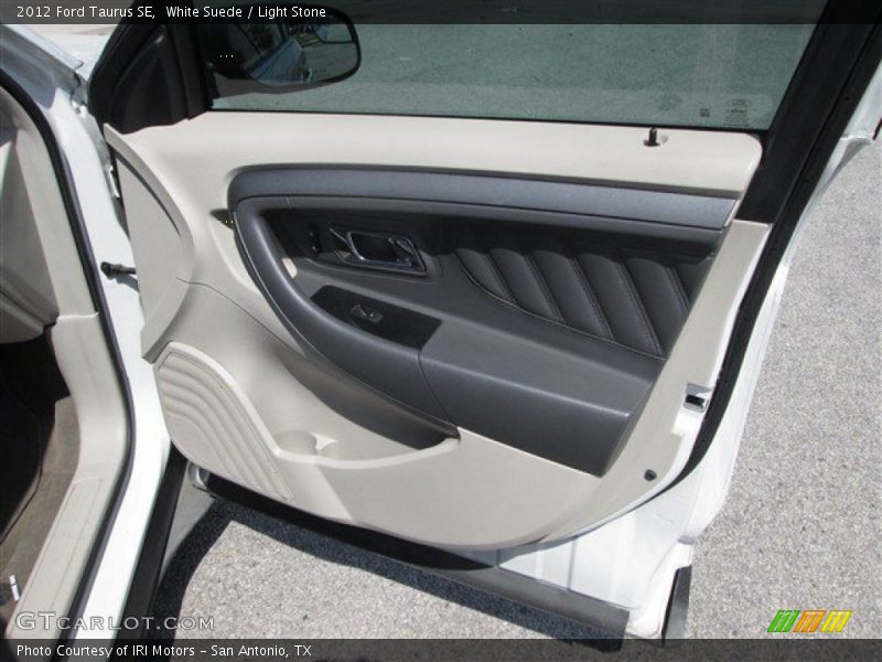 White Suede / Light Stone 2012 Ford Taurus SE