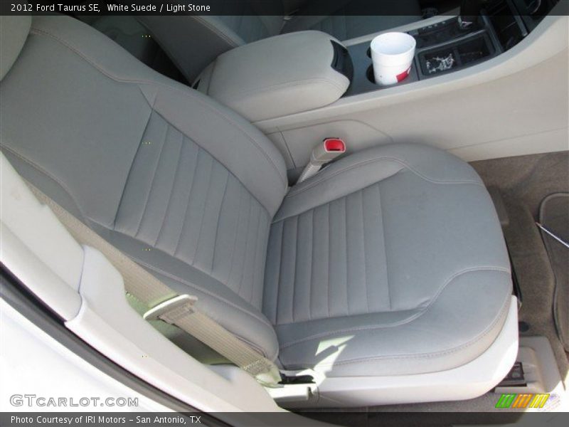 White Suede / Light Stone 2012 Ford Taurus SE