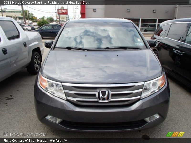 Polished Metal Metallic / Gray 2011 Honda Odyssey Touring