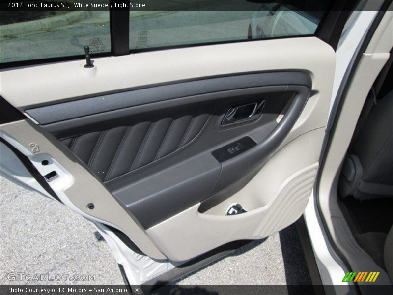 White Suede / Light Stone 2012 Ford Taurus SE