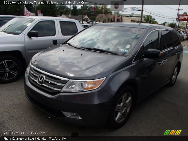 Polished Metal Metallic / Gray 2011 Honda Odyssey Touring