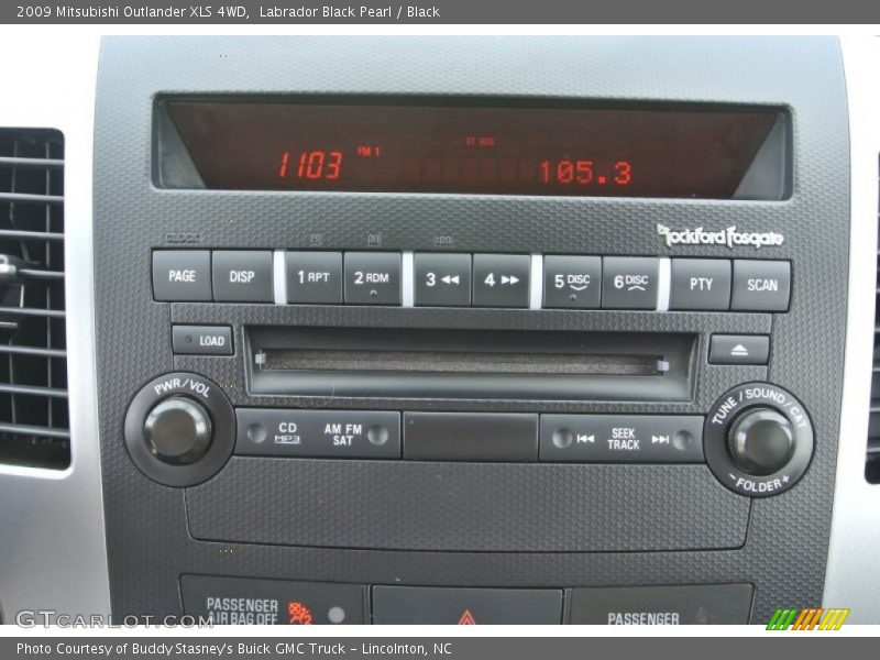 Audio System of 2009 Outlander XLS 4WD
