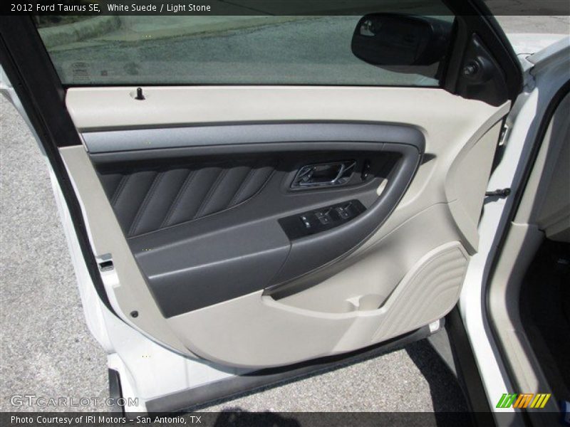 White Suede / Light Stone 2012 Ford Taurus SE