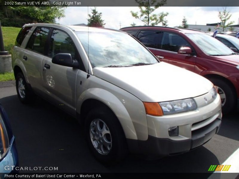 Gold / Light Tan 2002 Saturn VUE V6 AWD