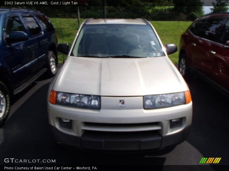 Gold / Light Tan 2002 Saturn VUE V6 AWD