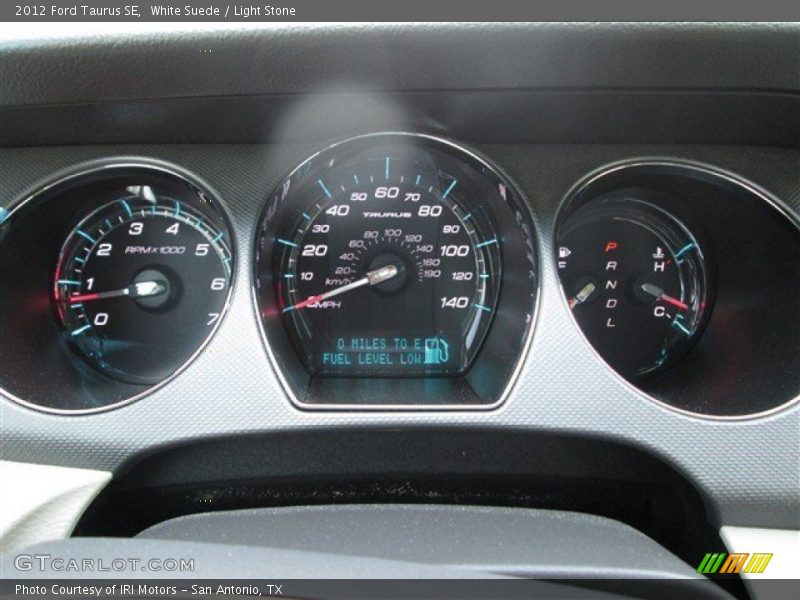 White Suede / Light Stone 2012 Ford Taurus SE