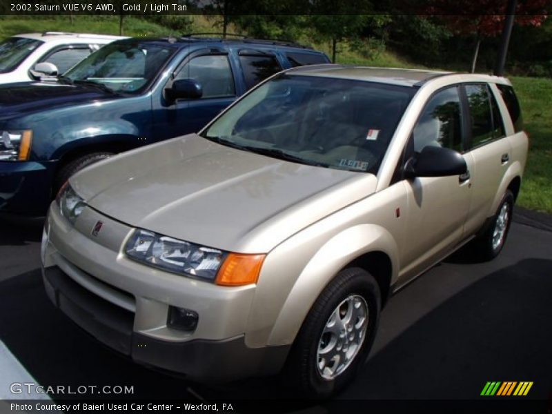 Gold / Light Tan 2002 Saturn VUE V6 AWD