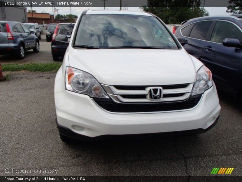 Taffeta White / Ivory 2011 Honda CR-V EX 4WD