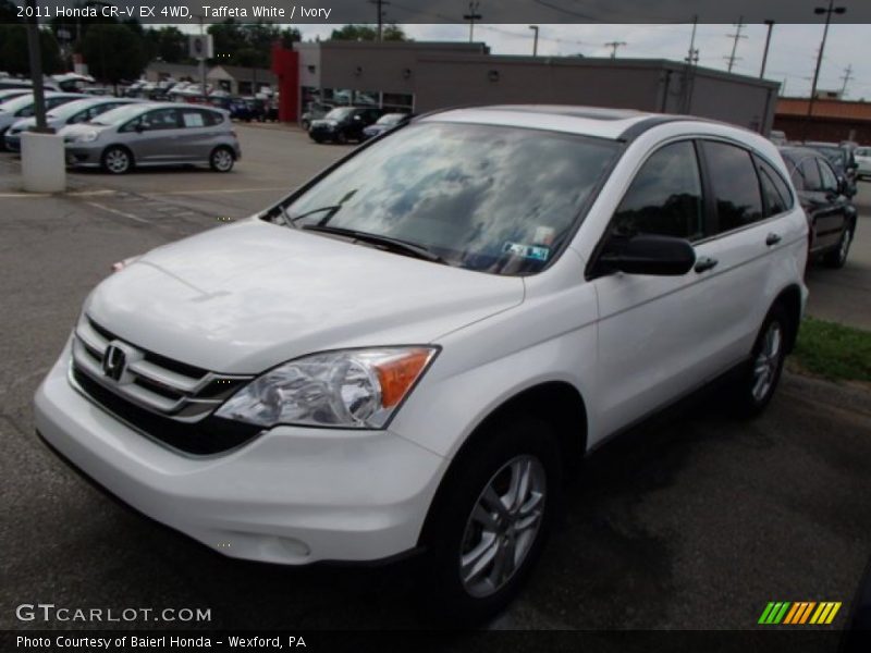 Taffeta White / Ivory 2011 Honda CR-V EX 4WD